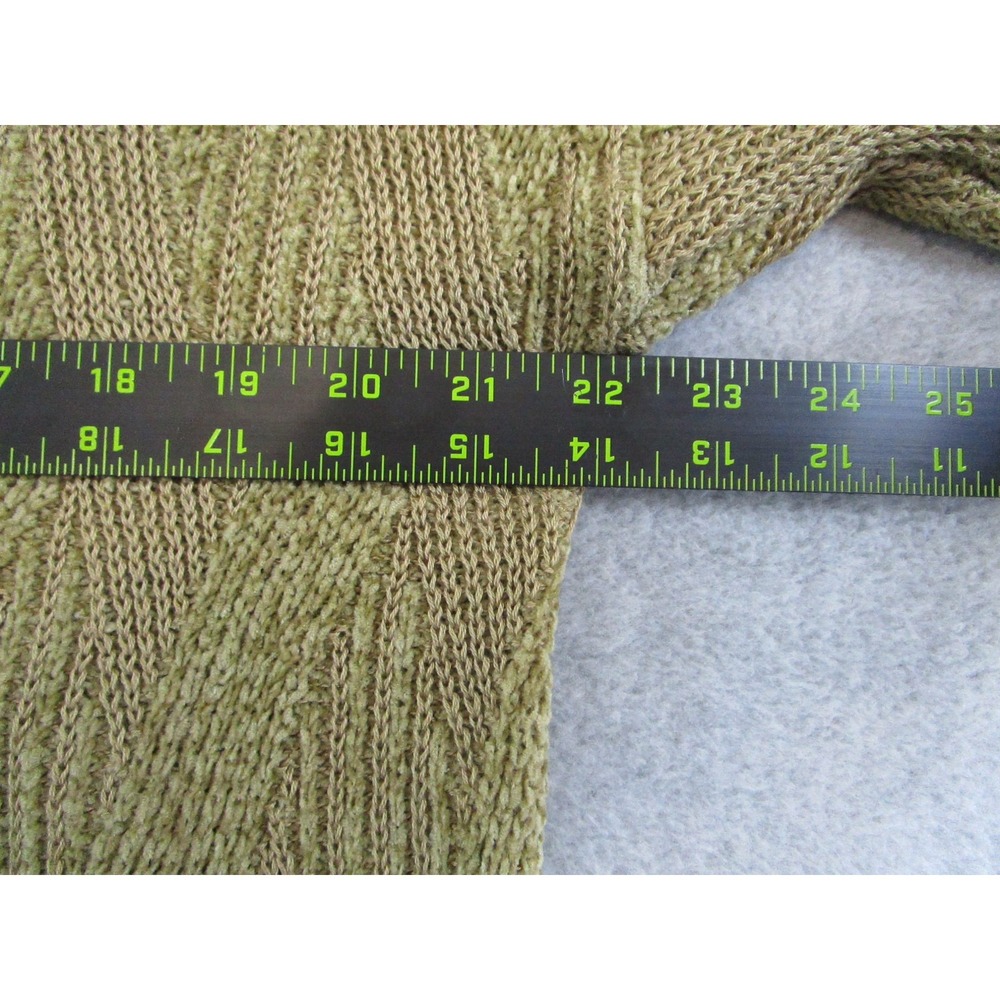 Vintage Tundra Sweater Mens Large Brown Textured Knit Pullover Canada 90s - Picture 6 of 8